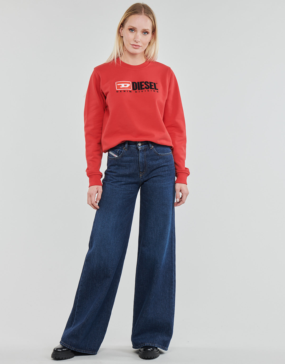 Jeans Flare Donna Diesel  1978  Blu