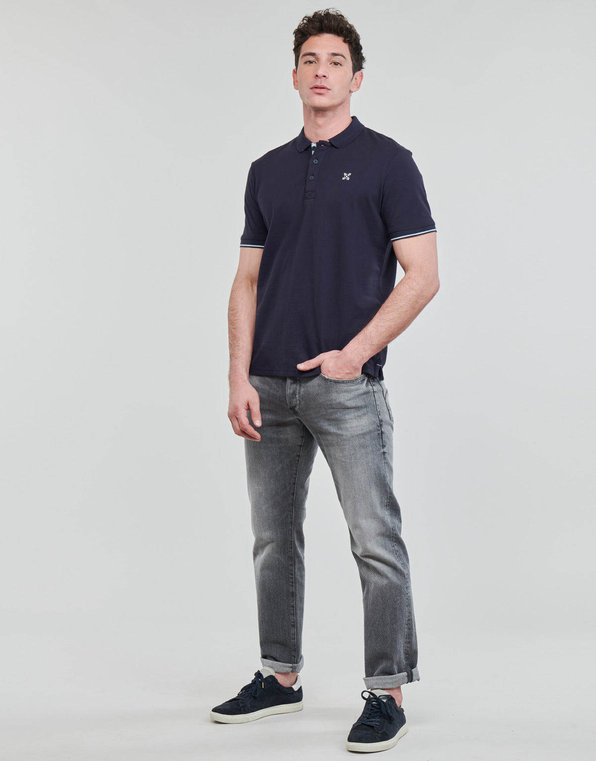 Polo Uomo Oxbow  O1NICO  Blu