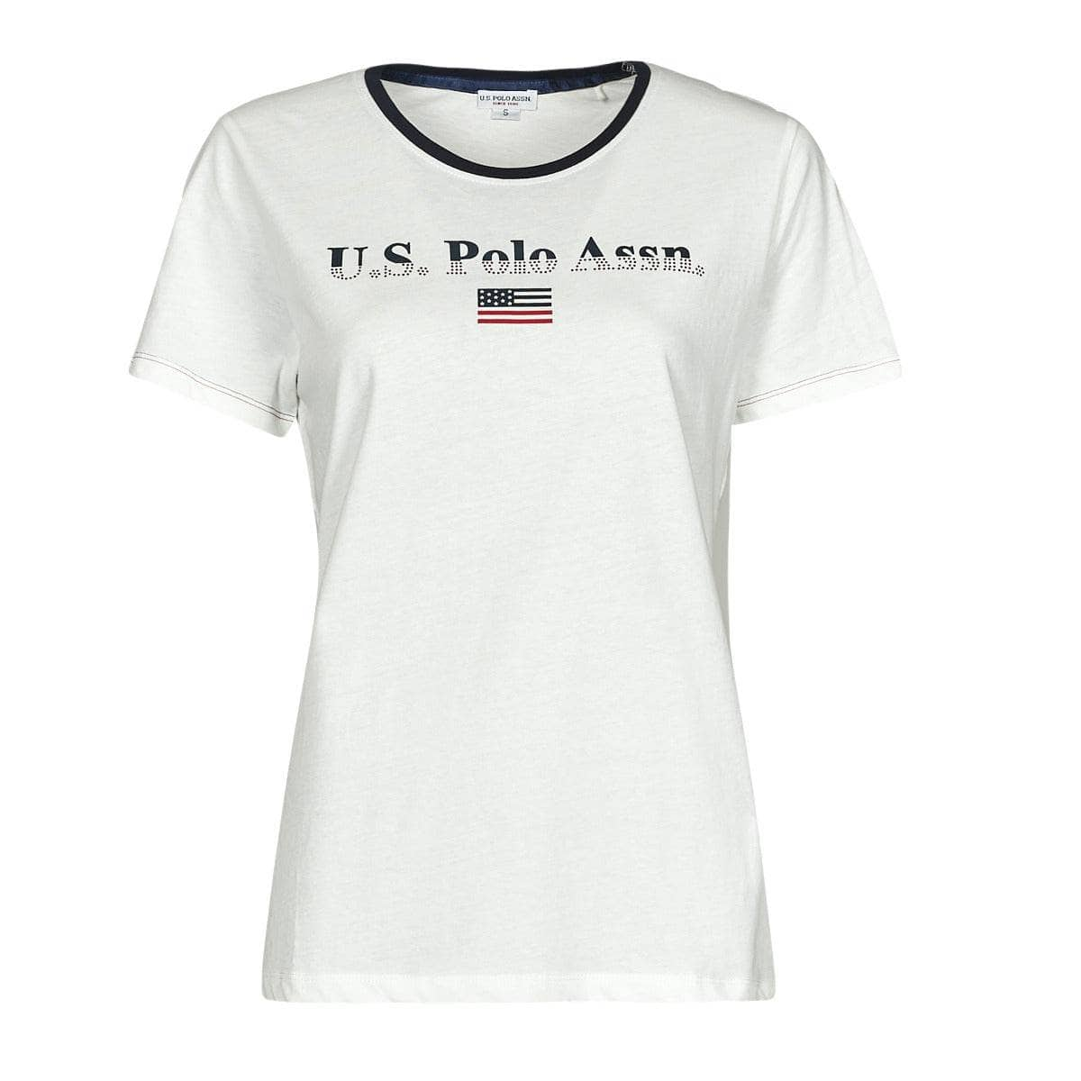 T-shirt Donna U.S Polo Assn.  LETY 51520 CPFD  Bianco