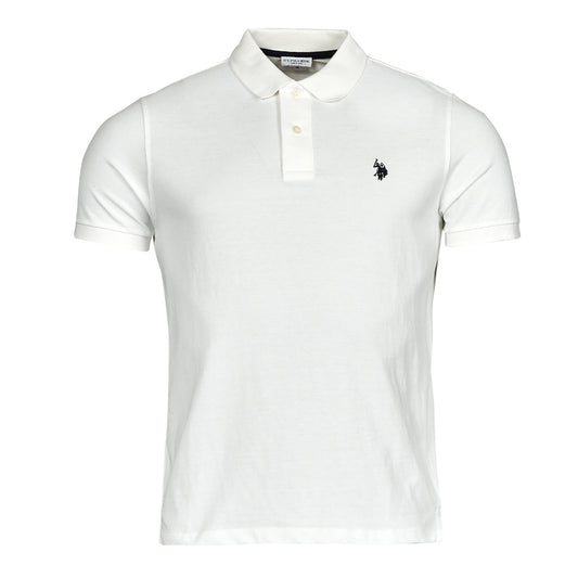 Polo Uomo U.S Polo Assn.  KING 41029 EHPD  Bianco