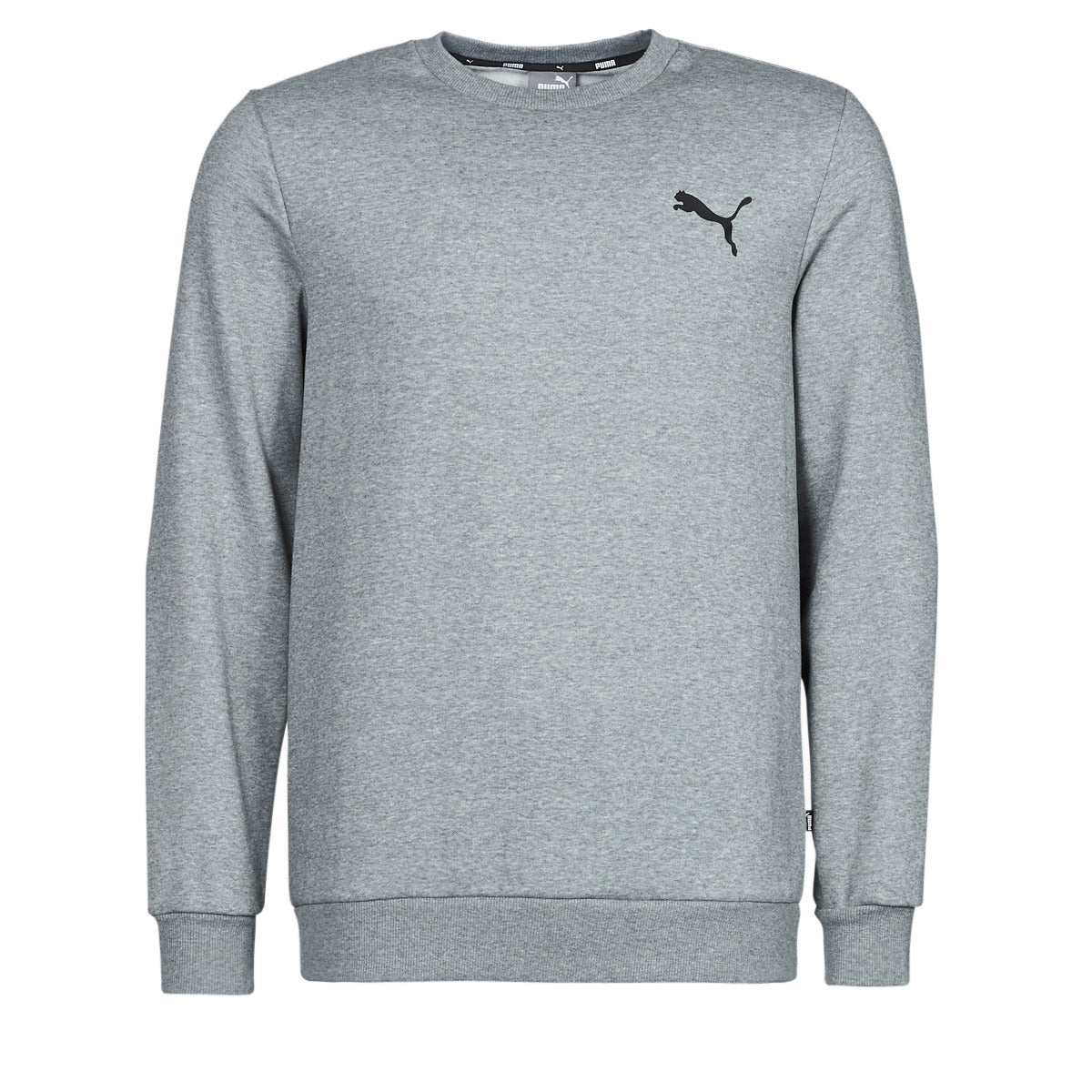 Felpa Uomo Puma  ESS CREW SWEAT  Grigio