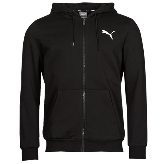 Felpa Uomo Puma  ESS FZ HOODED JACKET FL  Nero