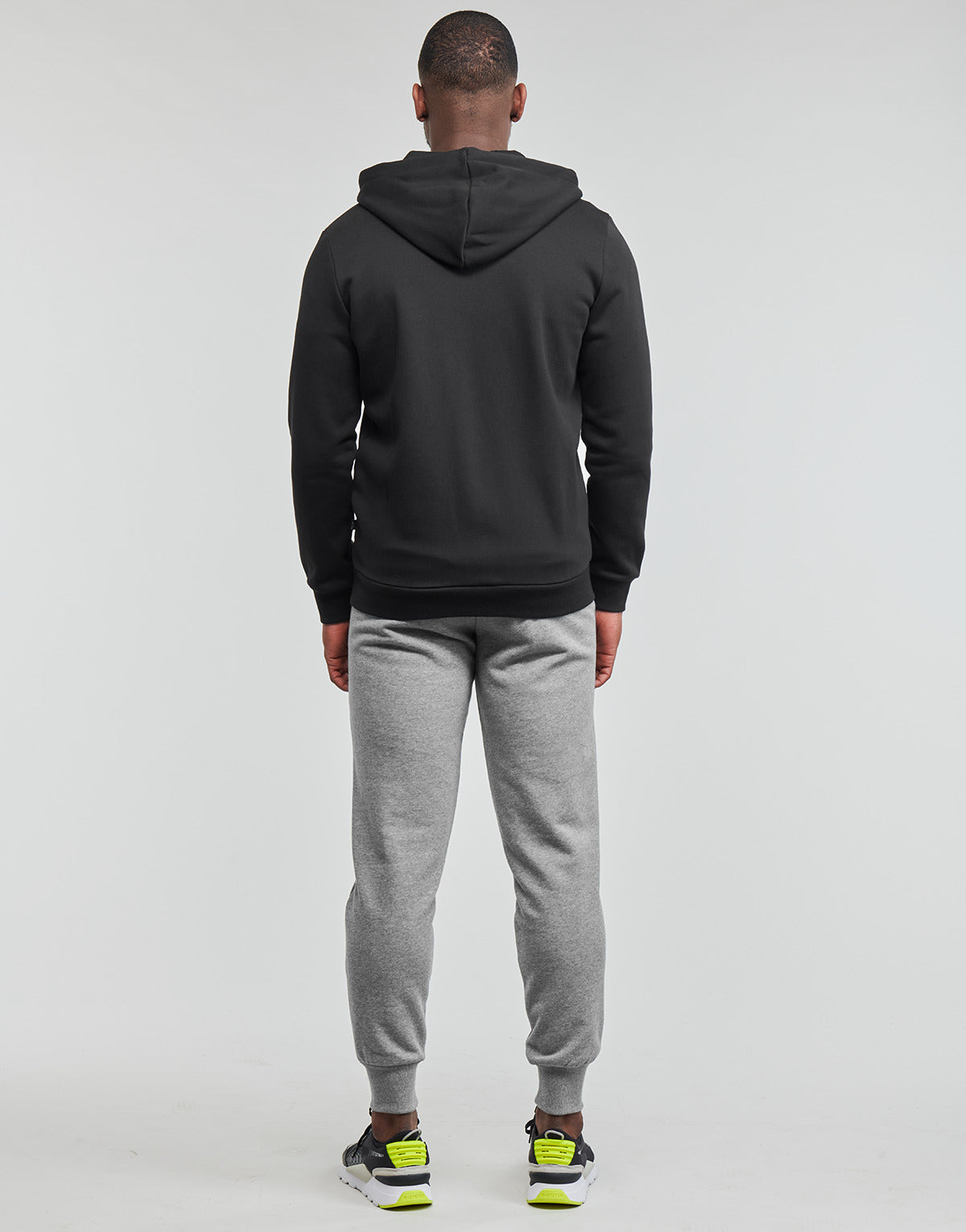 Felpa Uomo Puma  ESS FZ HOODED JACKET FL  Nero