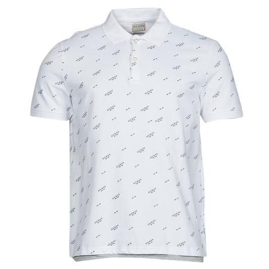 Polo Uomo Guess  COREY SS POLO  Bianco