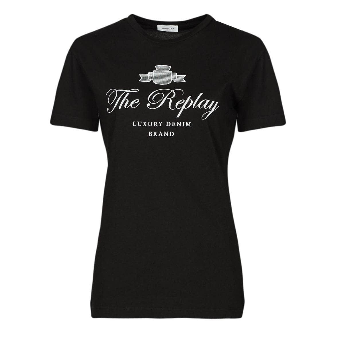 T-shirt Donna Replay  W3572A  Nero