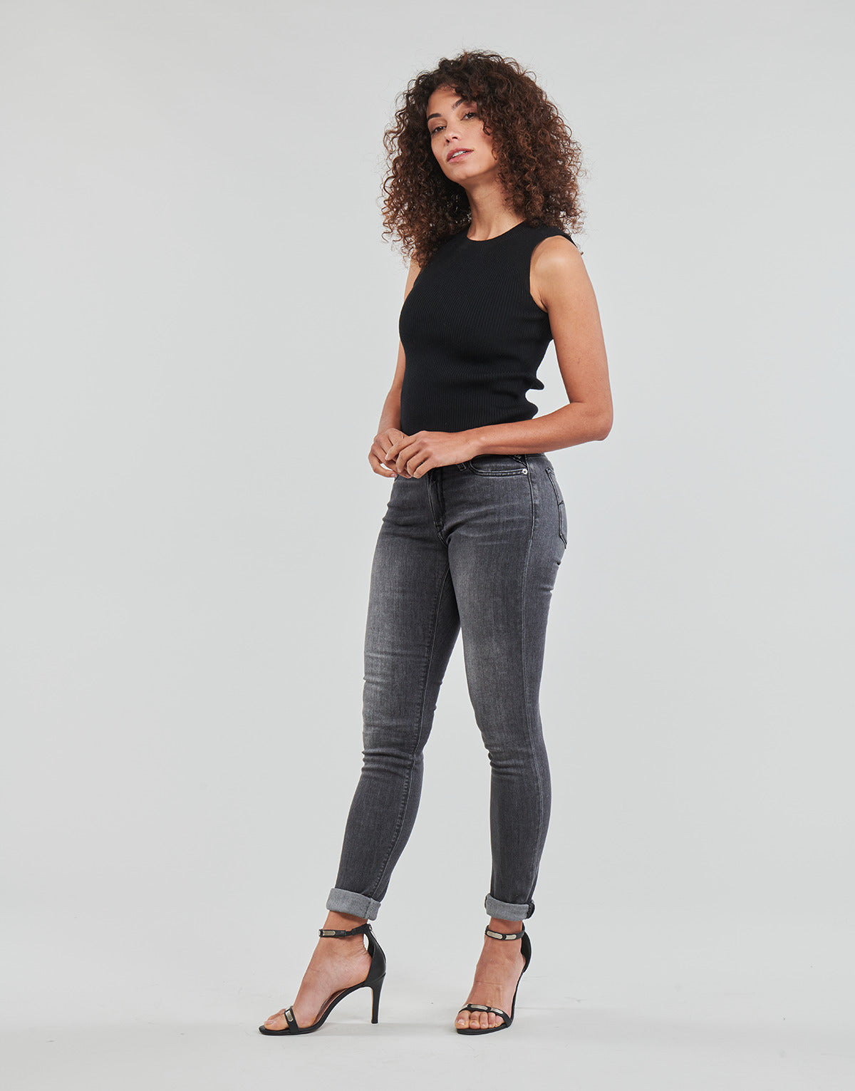 Jeans skynny Donna Replay  WHW689  Grigio