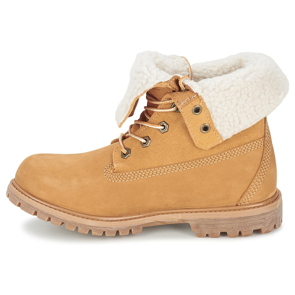 Stivaletti Donna Timberland  AUTHENTICS TEDDY FLEECE WP FOLD DOWN  Beige