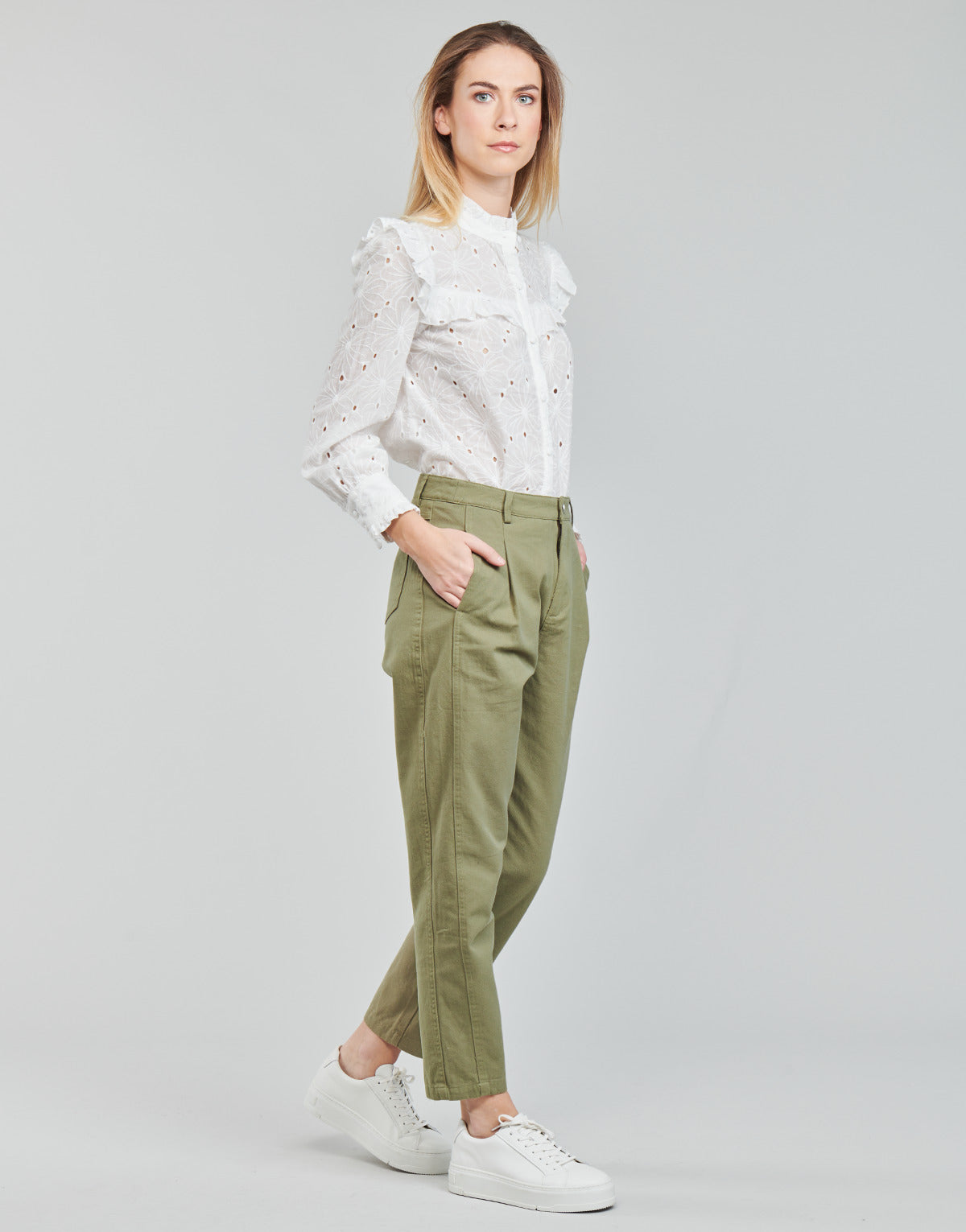 Pantalone Donna Betty London  VAPORA  Verde