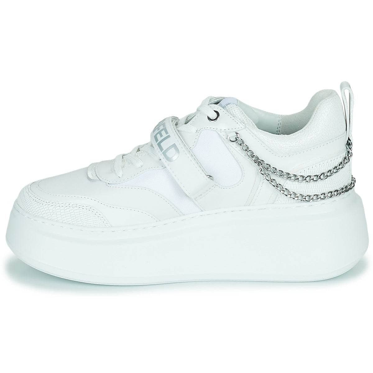 Sneakers basse Donna Karl Lagerfeld  ANAKAPRI Strap Lo Lace  Bianco