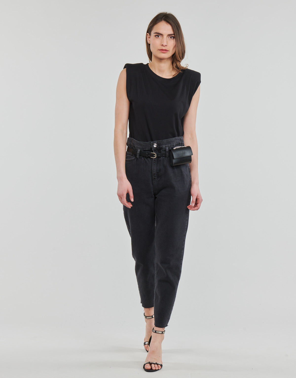 Jeans Donna Liu Jo  CANDY HIGH WAIST  Nero