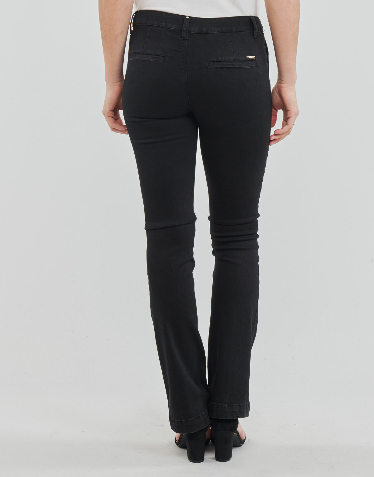 Jeans Bootcut Donna Liu Jo  FLARE REG.WAIST  Nero