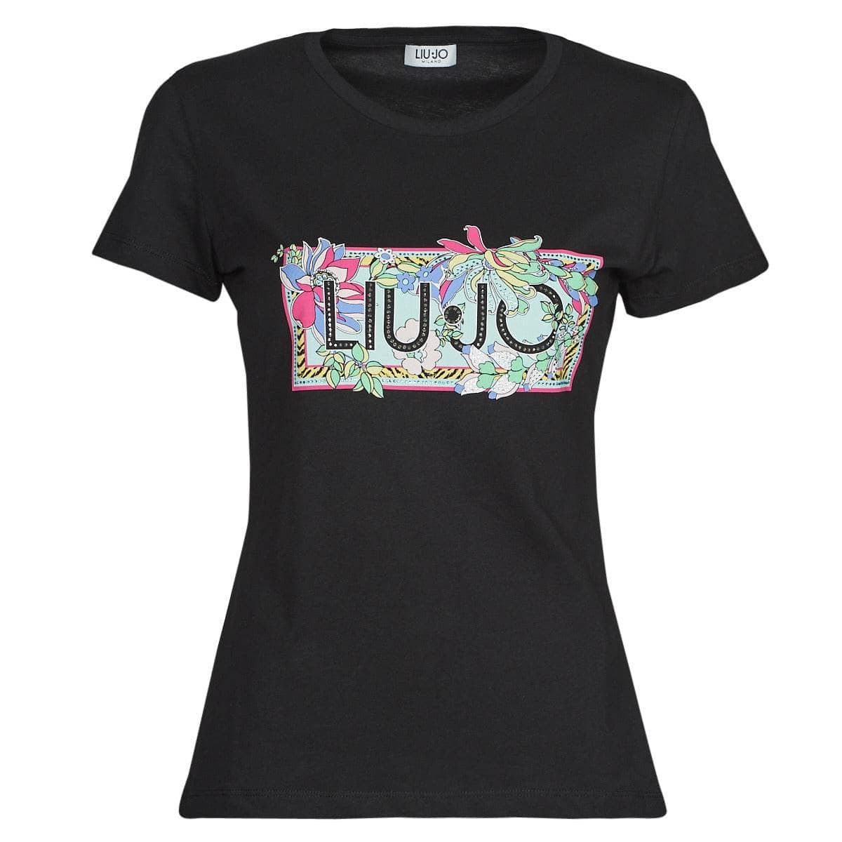 T-shirt Donna Liu Jo  HABITEDO  Nero