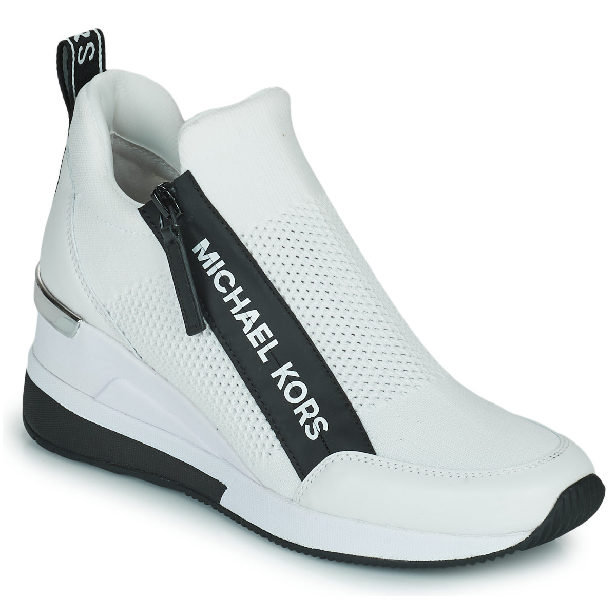 Sneakers basse Donna MICHAEL Michael Kors  WILLIS WEDGE TRAINER  Bianco