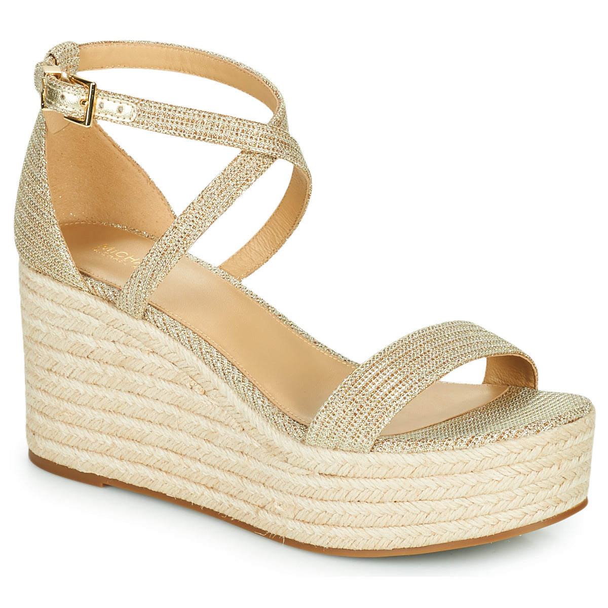 Sandali Donna MICHAEL Michael Kors  SERENA WEDGE ESPADRILLE  Oro