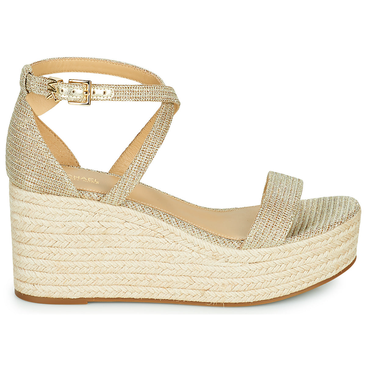 Sandali Donna MICHAEL Michael Kors  SERENA WEDGE ESPADRILLE  Oro