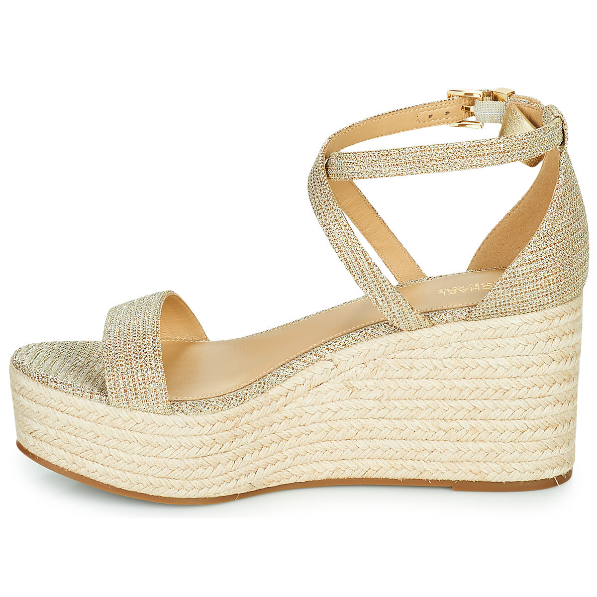 Sandali Donna MICHAEL Michael Kors  SERENA WEDGE ESPADRILLE  Oro