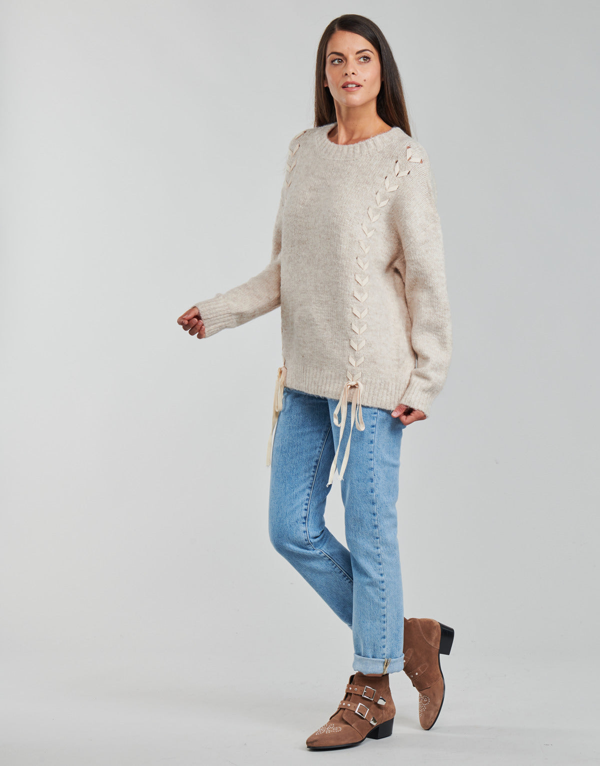 Maglione Donna Betty London  PANIPA  Beige