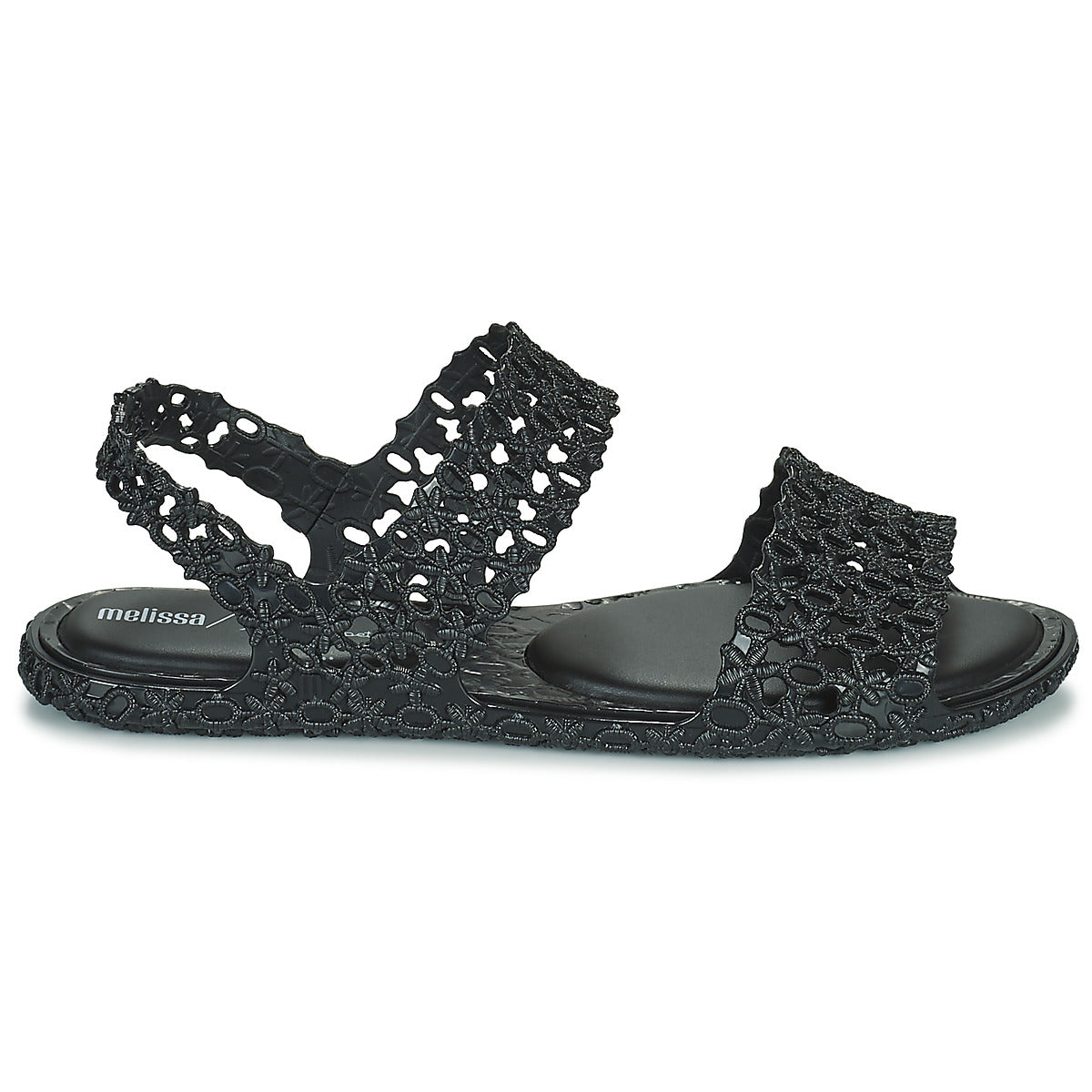 Sandali Donna Melissa  Melissa Panc Sandal + Isabela Capeto Ad  Nero