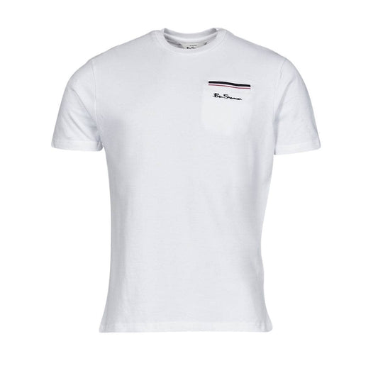 T-shirt Uomo Ben Sherman  PIQUE POCKETT  Bianco