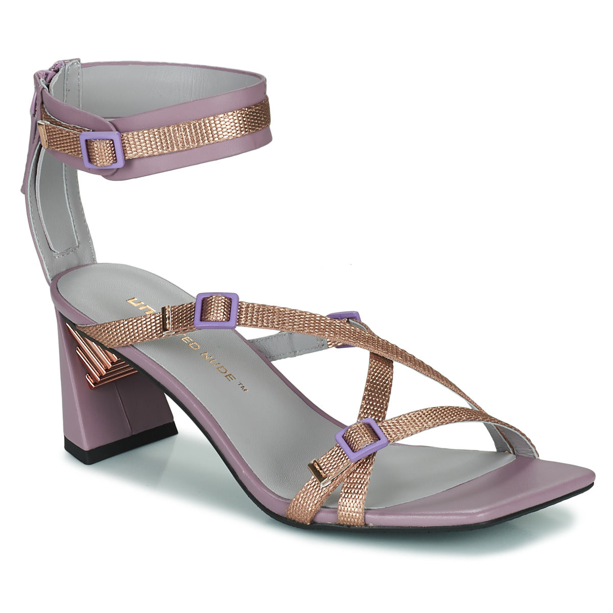 Sandali Donna United nude  Sonar Mid  Rosa