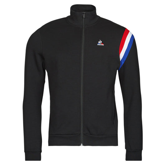 Giacca Sportiva Uomo Le Coq Sportif  TRI FZ Sweat N°1 M  Nero