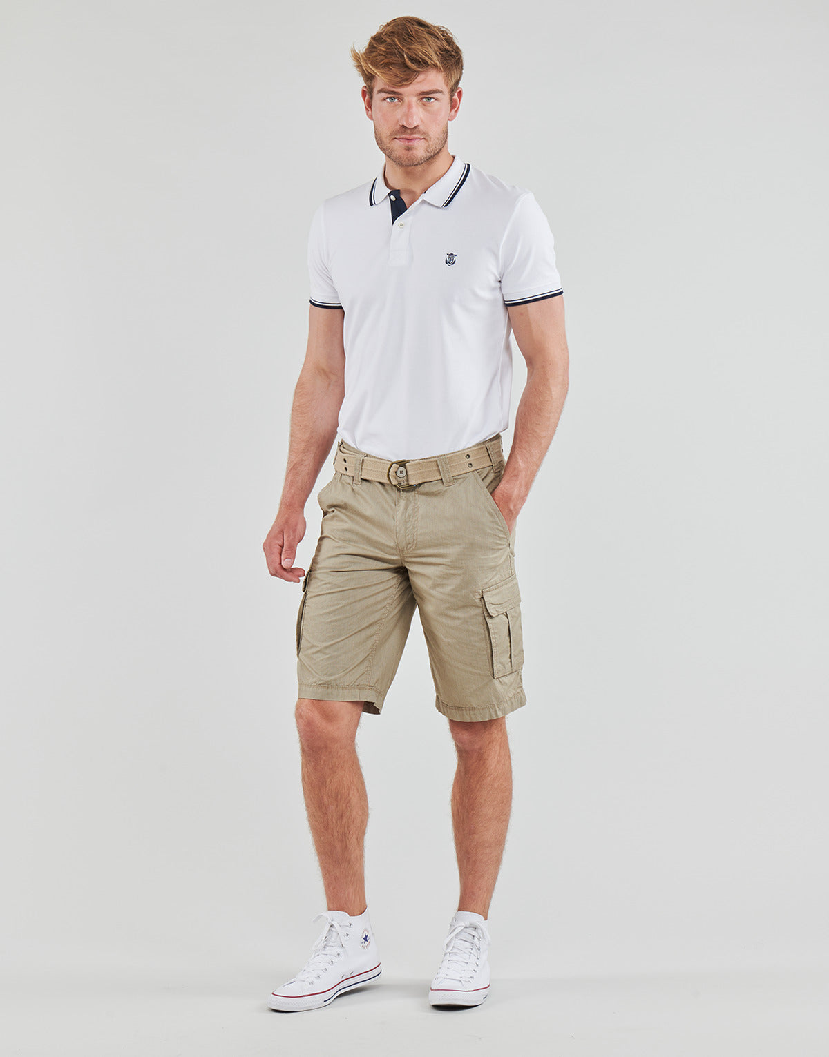 Pantaloni corti Uomo Teddy Smith  SYTRO 3  Beige