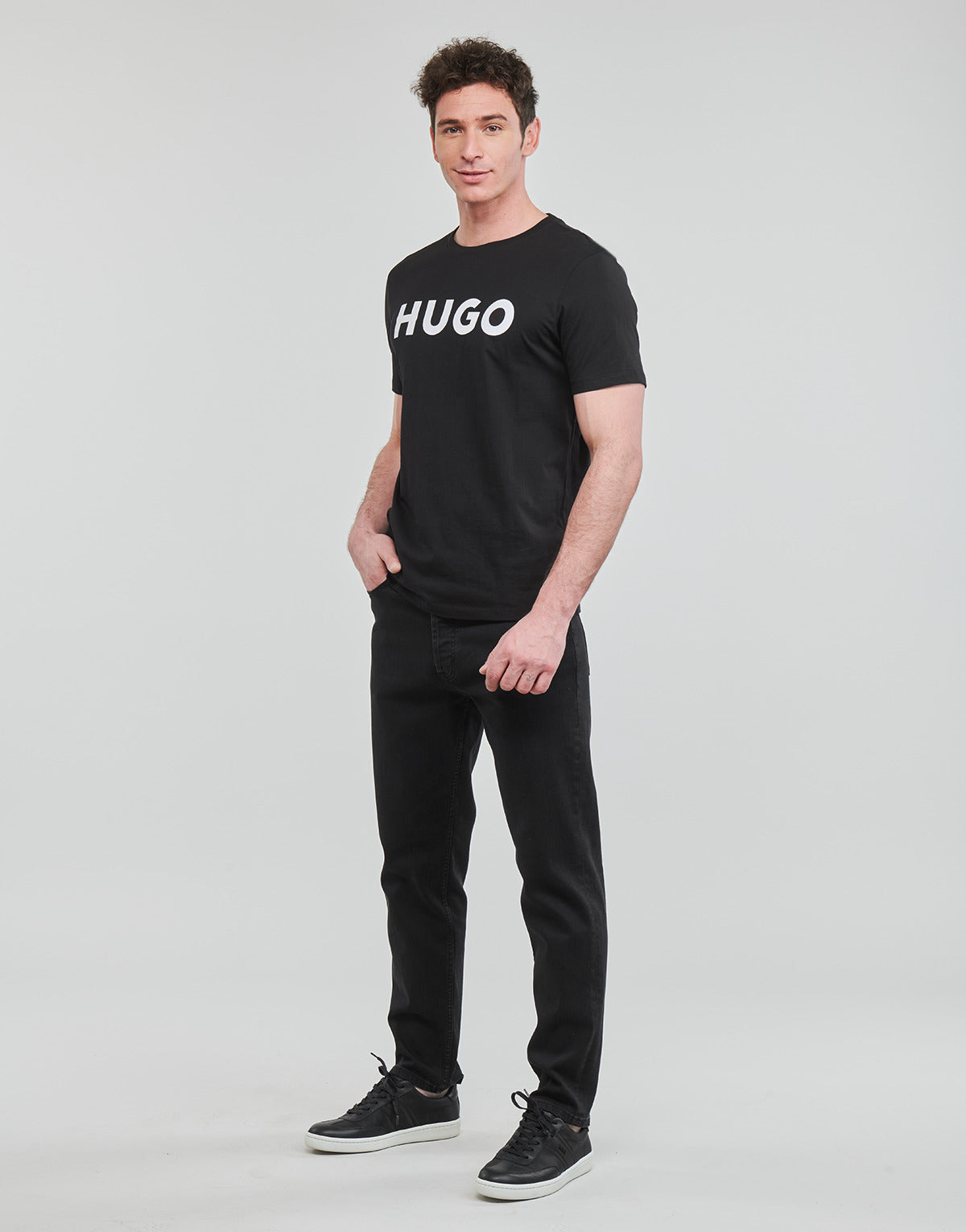 T-shirt Uomo HUGO  Dulivio  Nero