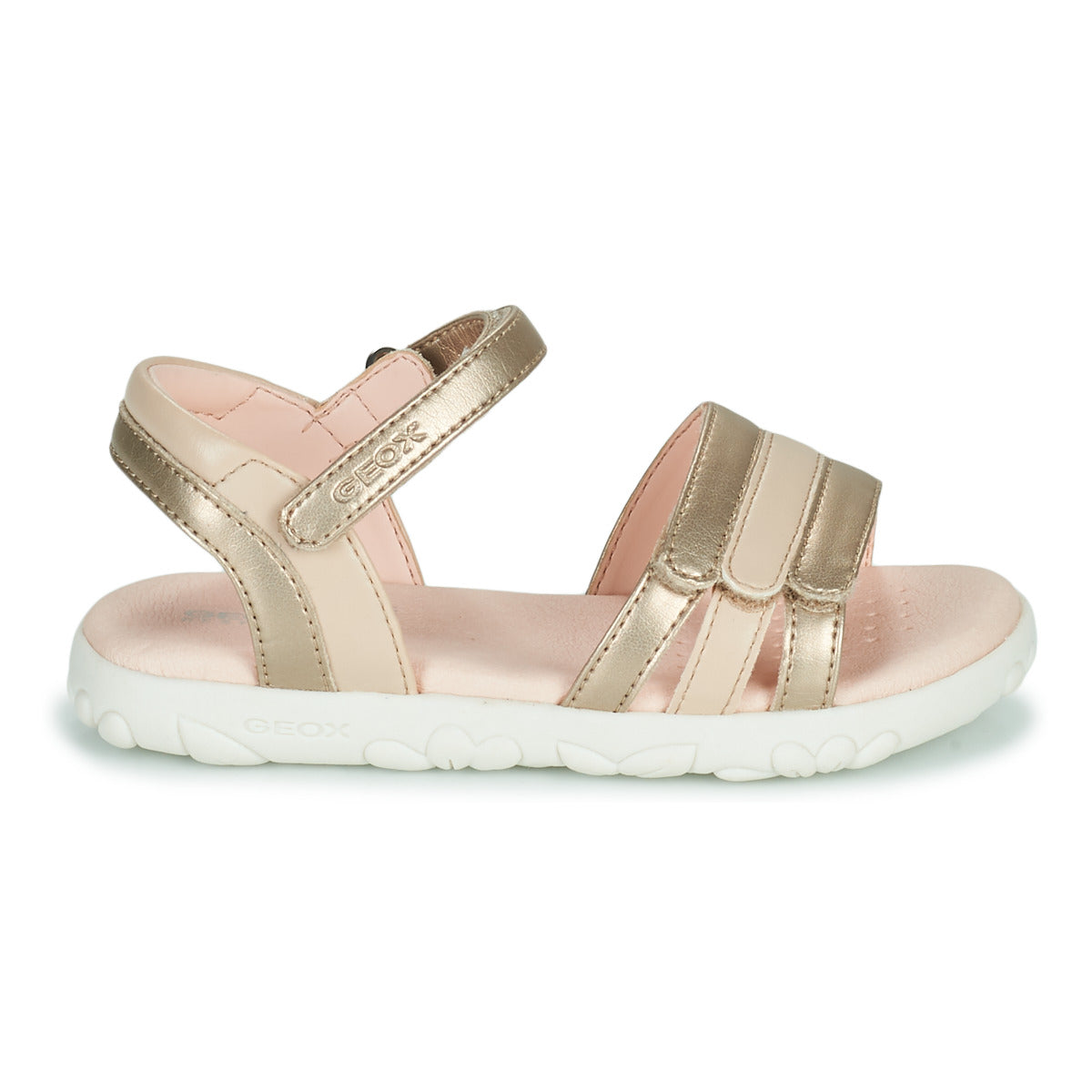 Sandali bambini ragazza Geox  J SANDAL HAITI GIRL  Oro