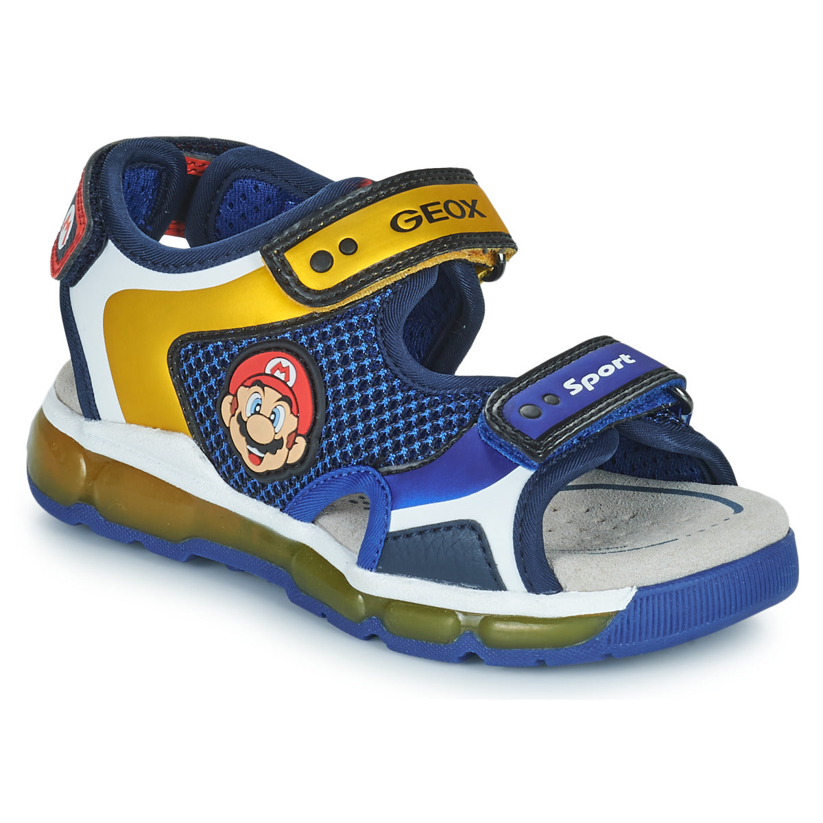 Sandali bambini ragazzo Geox  J SANDAL ANDROID BOY  Blu