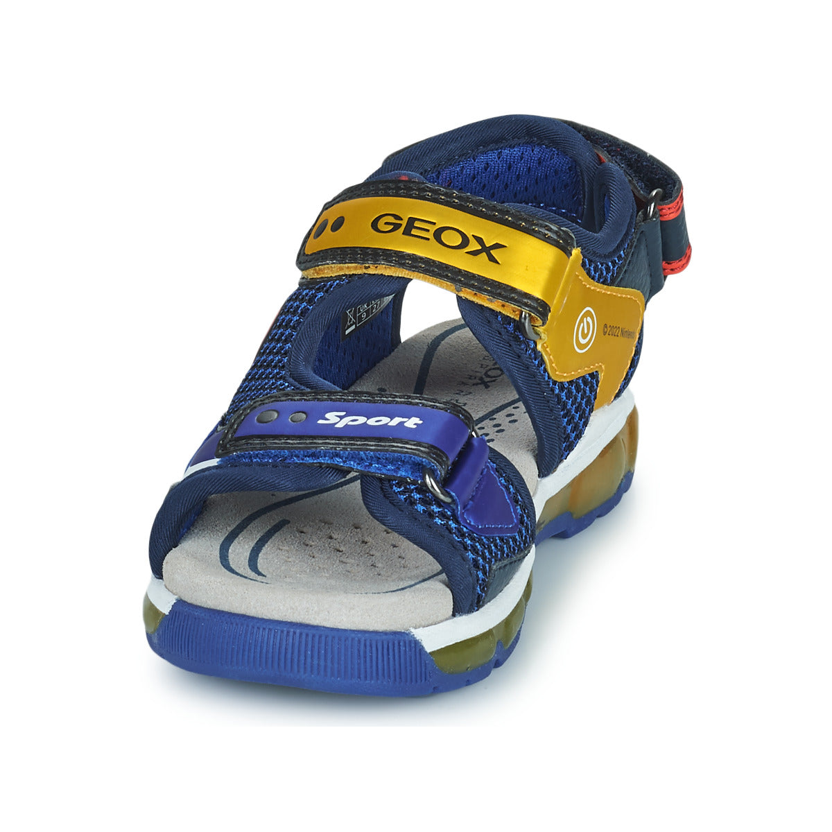 Sandali bambini ragazzo Geox  J SANDAL ANDROID BOY  Blu