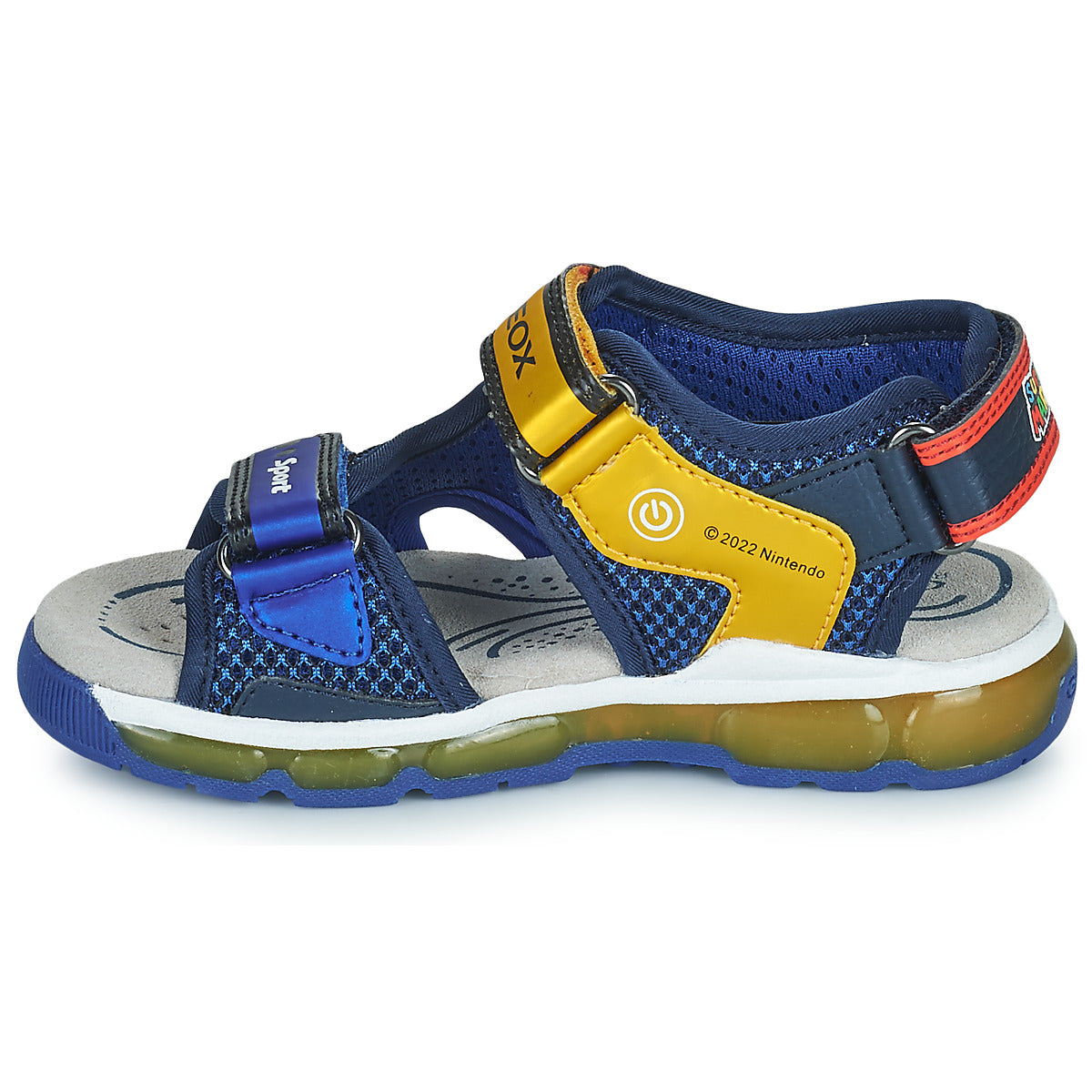 Sandali bambini ragazzo Geox  J SANDAL ANDROID BOY  Blu