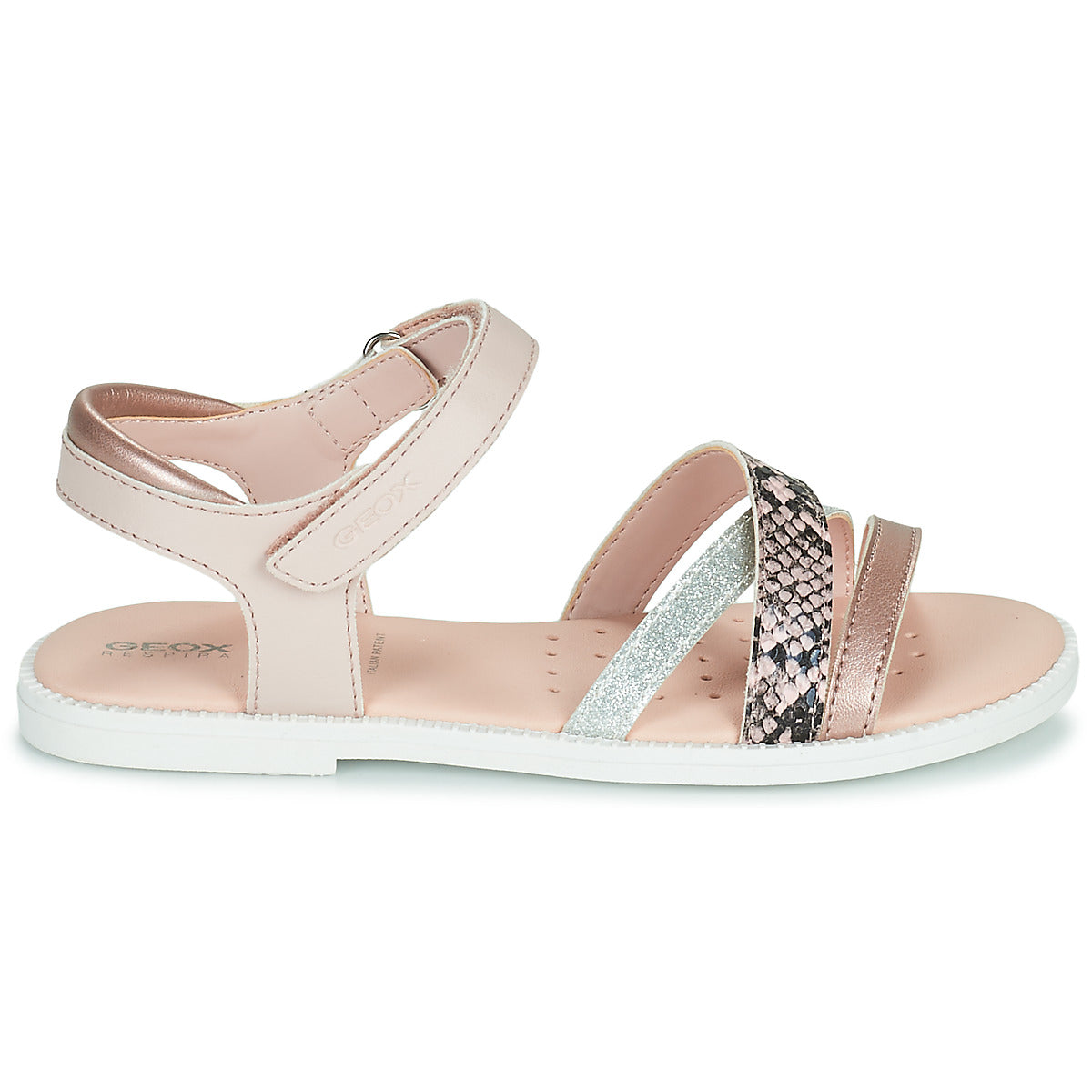 Sandali bambini ragazza Geox  J SANDAL KARLY GIRL  Rosa