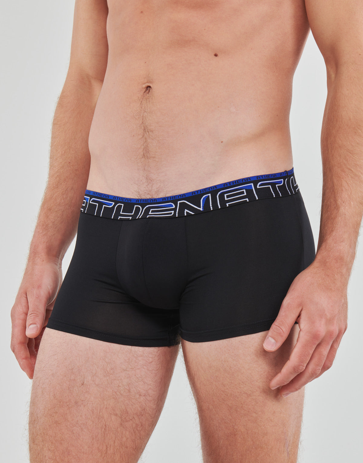 Boxer Uomo Athena  SECONDE PEAU X3  Nero