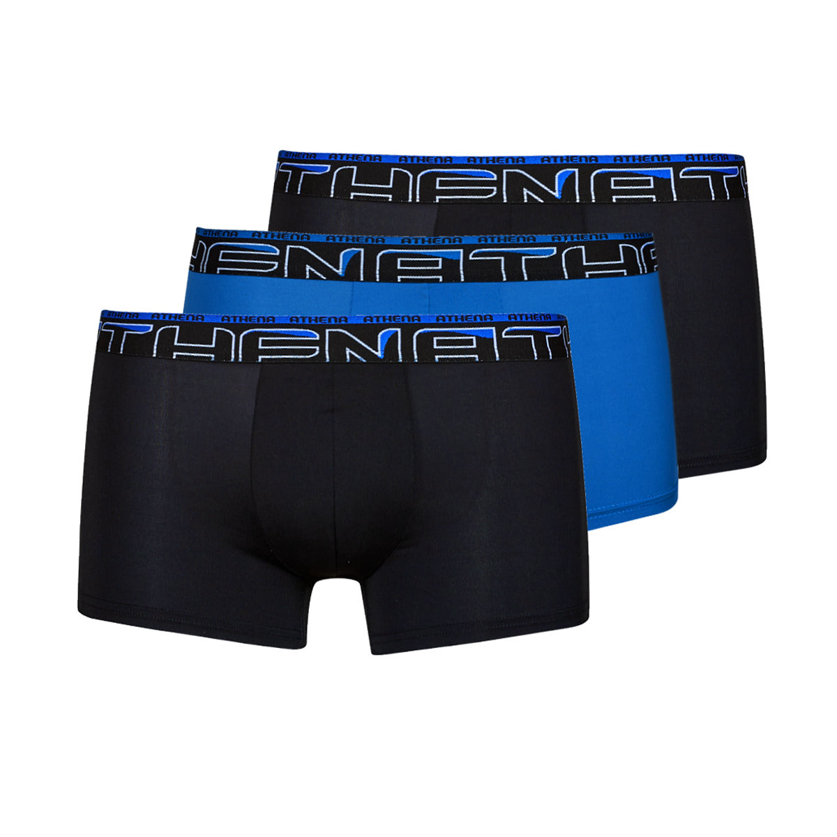 Boxer Uomo Athena  SECONDE PEAU X3  Nero