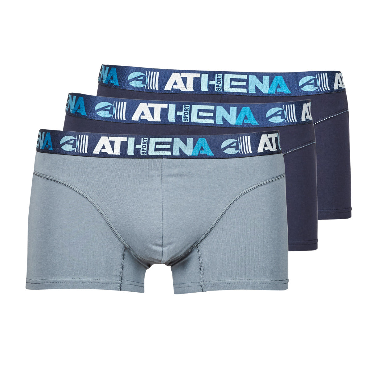 Boxer Uomo Athena  ENDURANCE 24 H X3  Blu