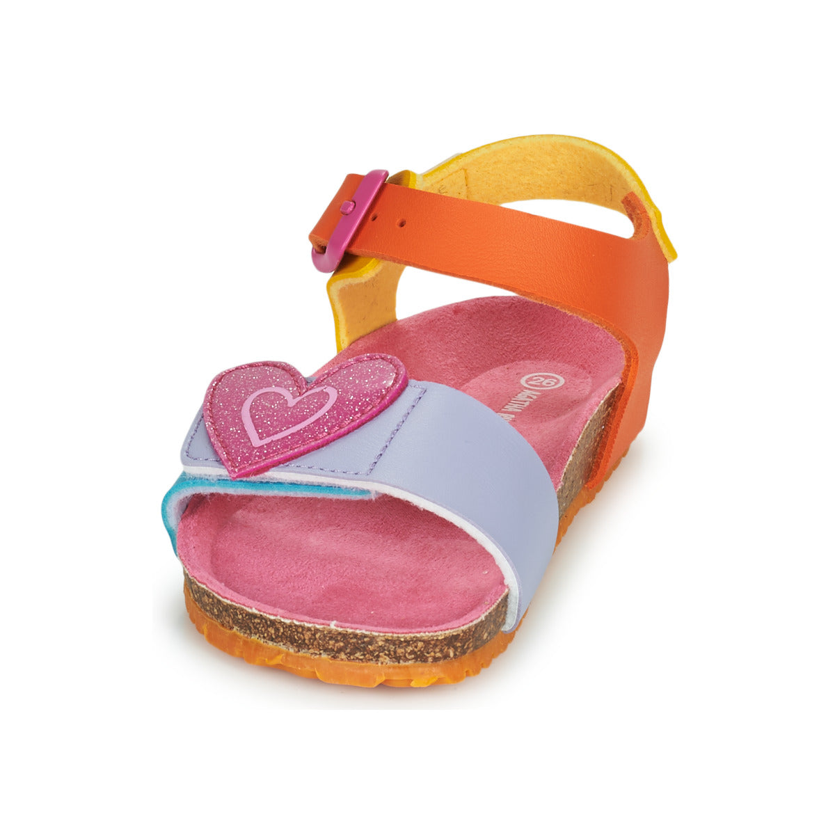 Sandali bambini ragazza Agatha Ruiz de la Prada  BIO  Multicolore