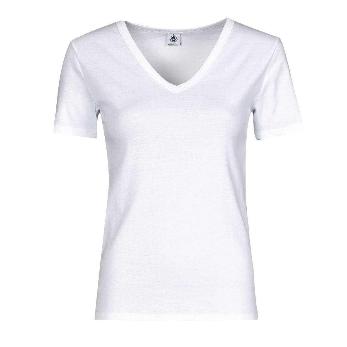 T-shirt Donna Petit Bateau  BAHANI  Bianco