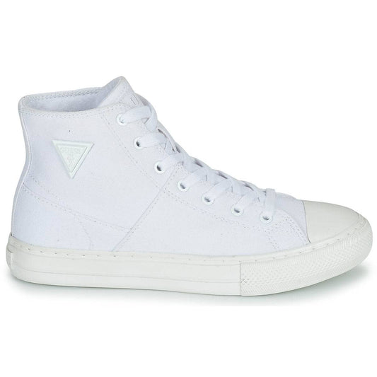 Sneakers alte Donna Guess  PRINZE  Bianco