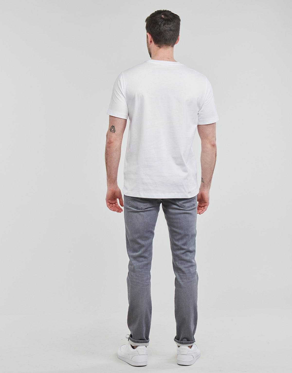 T-shirt Uomo Champion  217813  Bianco