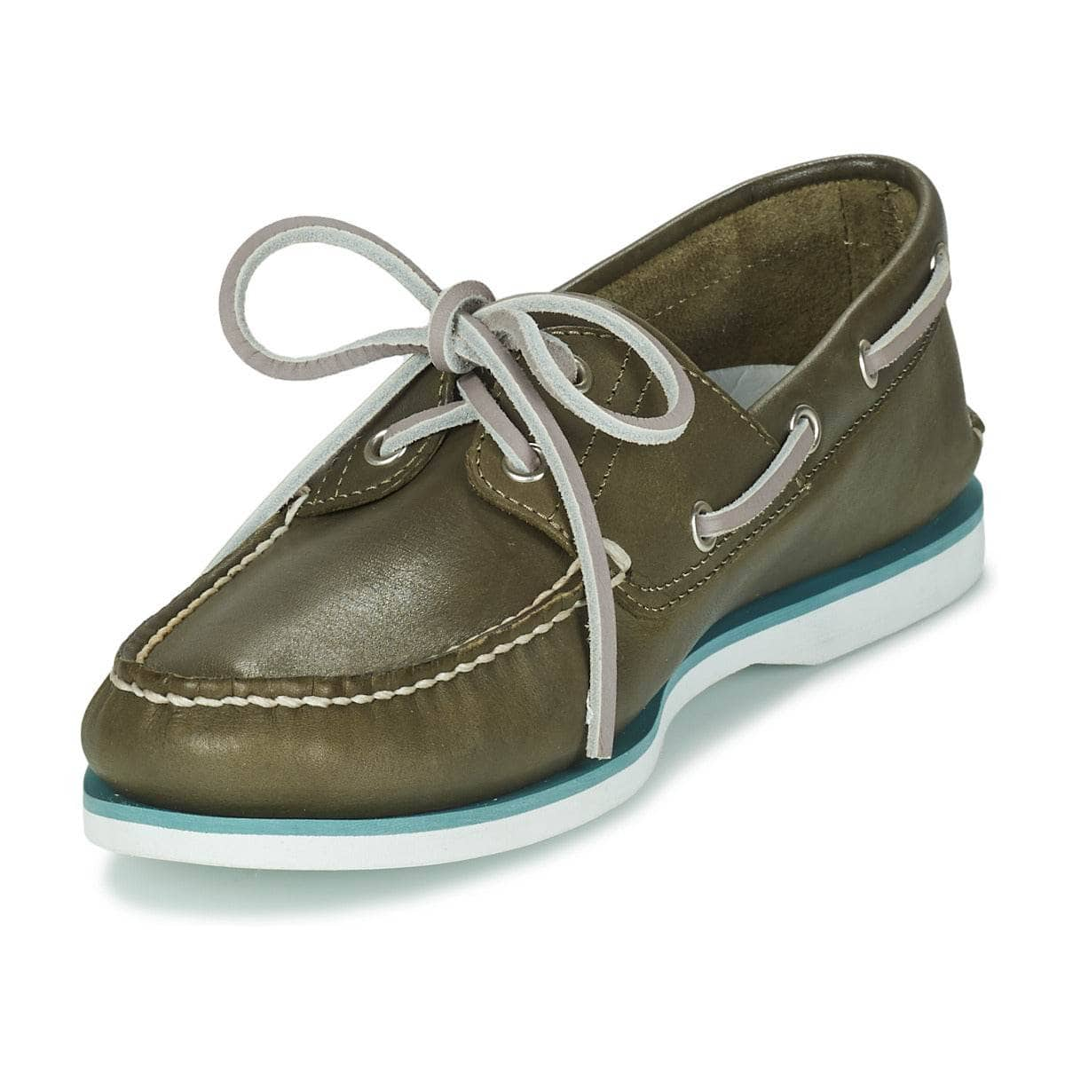 Scarpe Uomo Timberland  Classic Boat 2 Eye  Verde