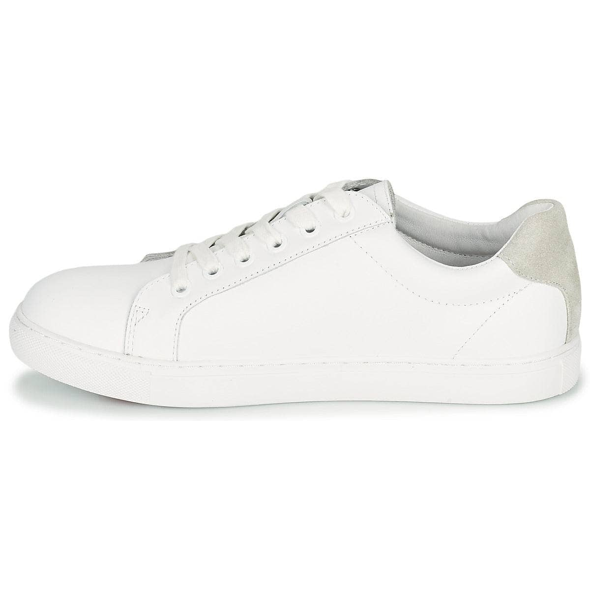 Sneakers basse Donna Bons baisers de Paname  SIMONE AMOUR BLANC ROSE GOLD  Bianco