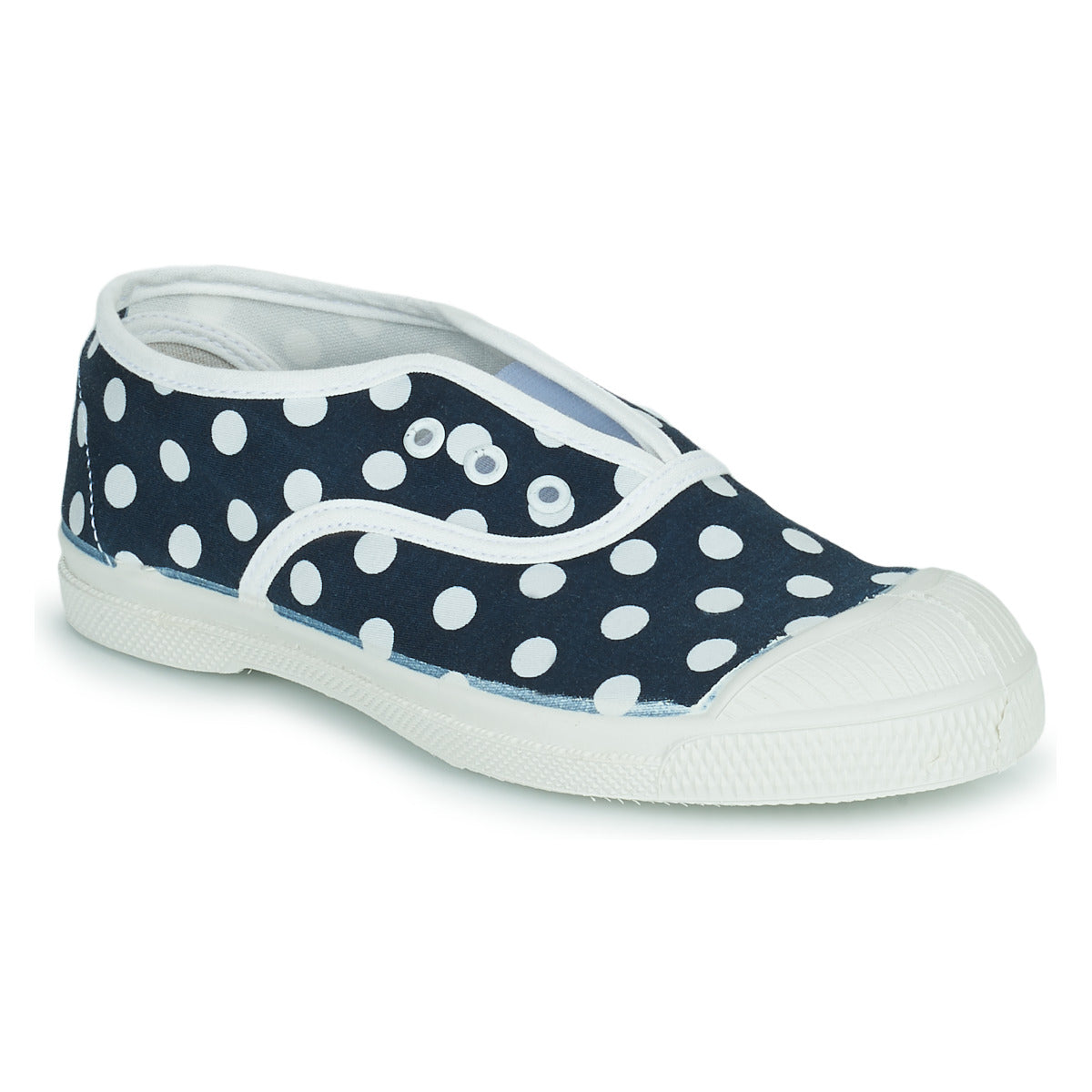 Scarpe bambini ragazza Bensimon  ELLY NAVY DOT  Blu