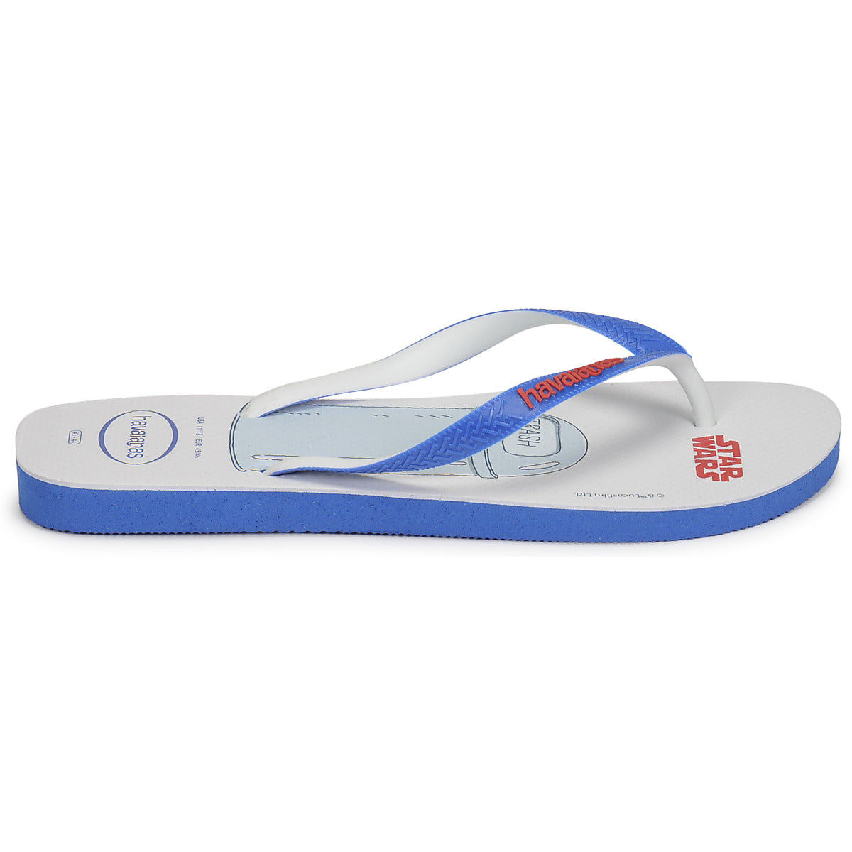 Infradito Uomo Havaianas  STARS WARS  Bianco