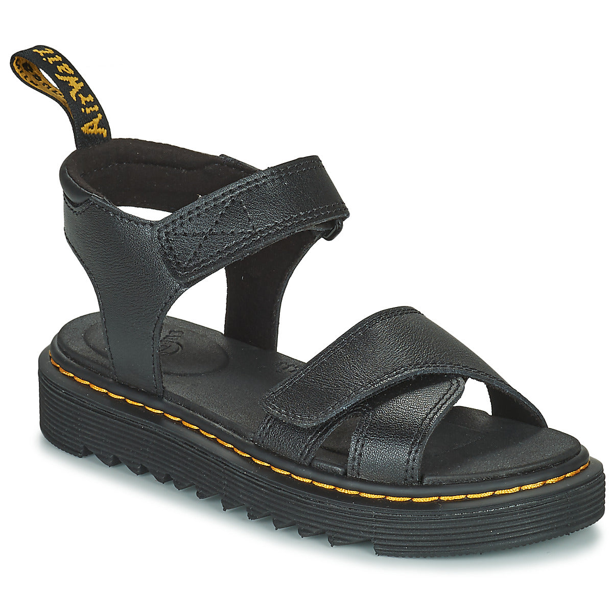 Sandali bambini ragazza Dr. Martens  Vossie J Black T Lamper  Nero