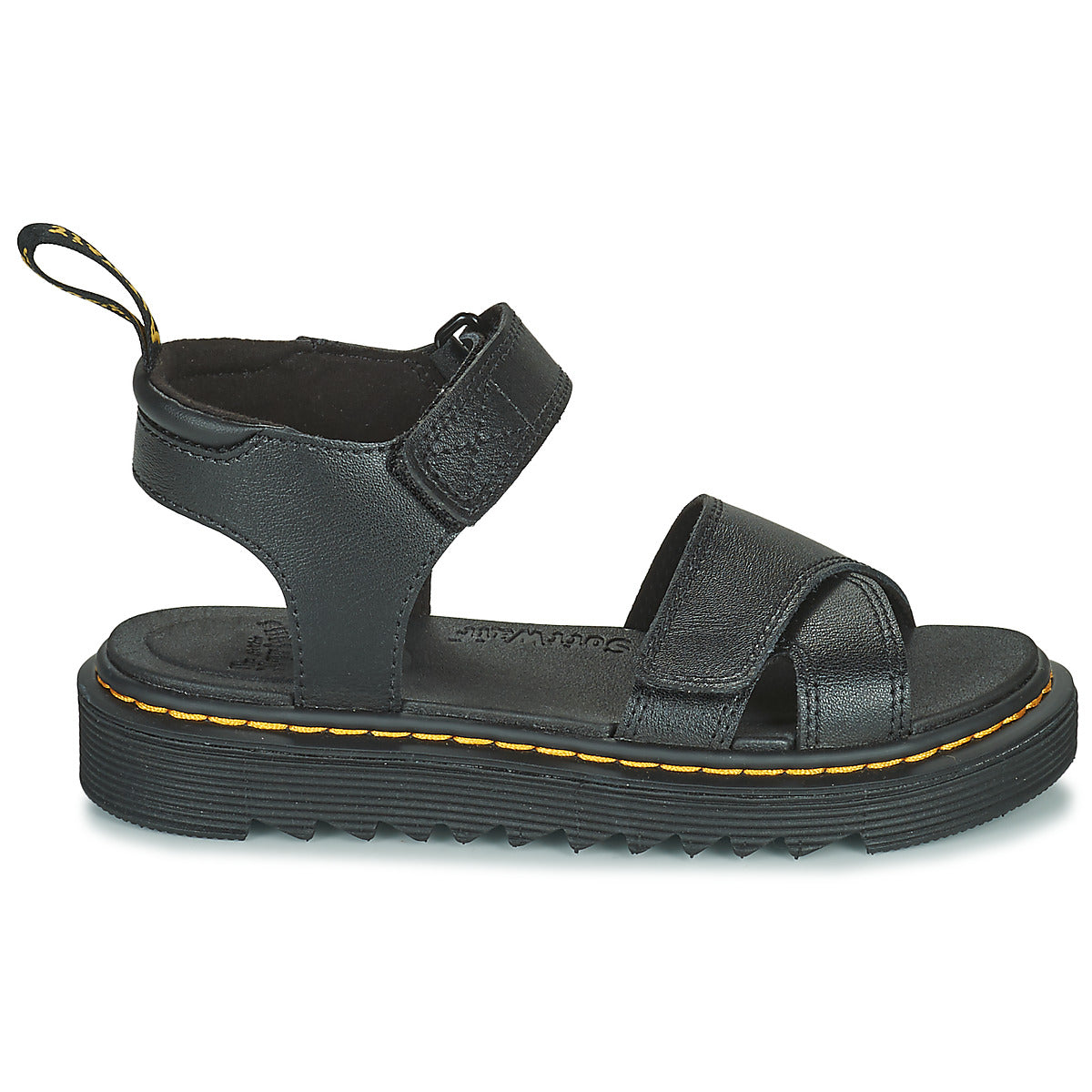 Sandali bambini ragazza Dr. Martens  Vossie J Black T Lamper  Nero