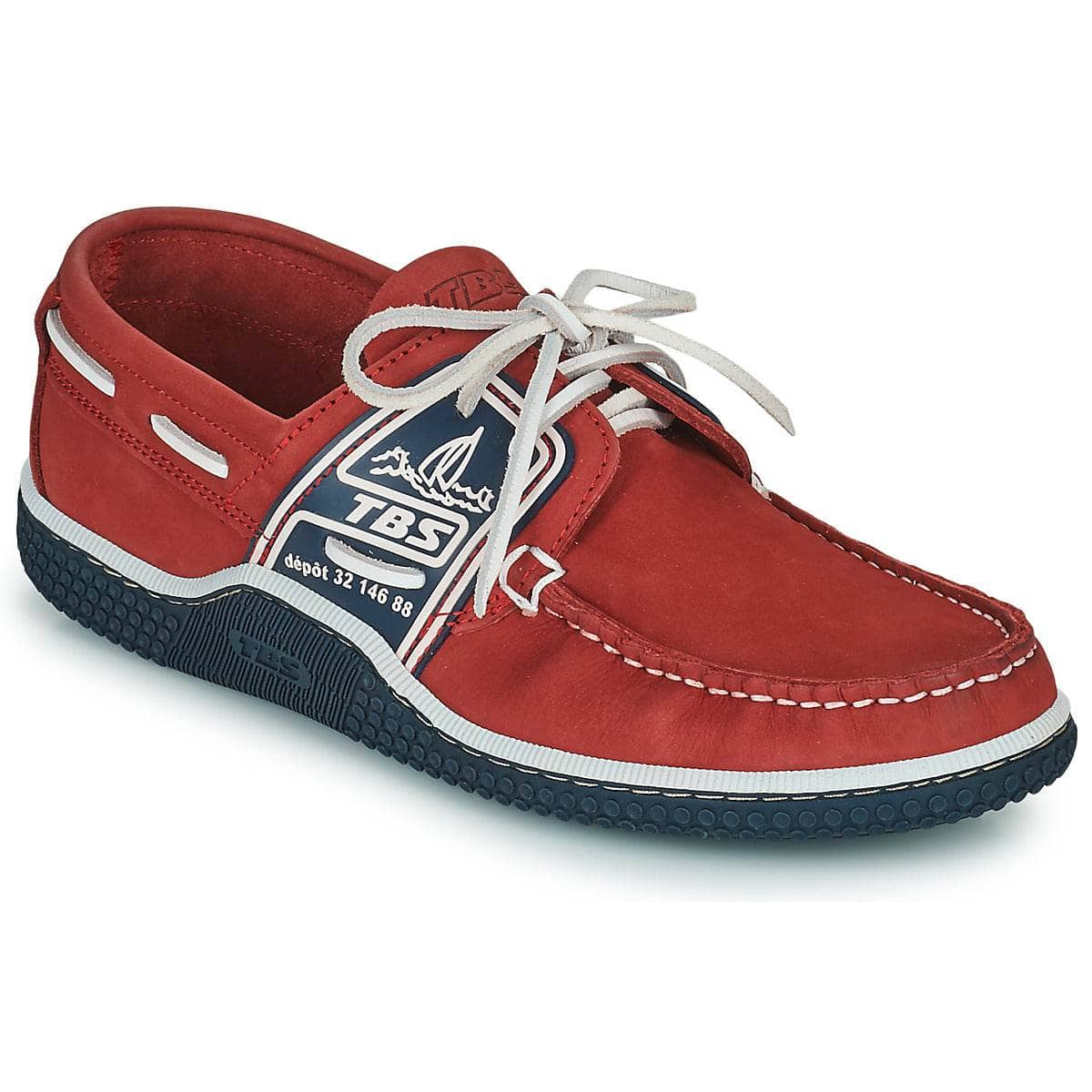 Scarpe Uomo TBS  GLOBEK  Rosso