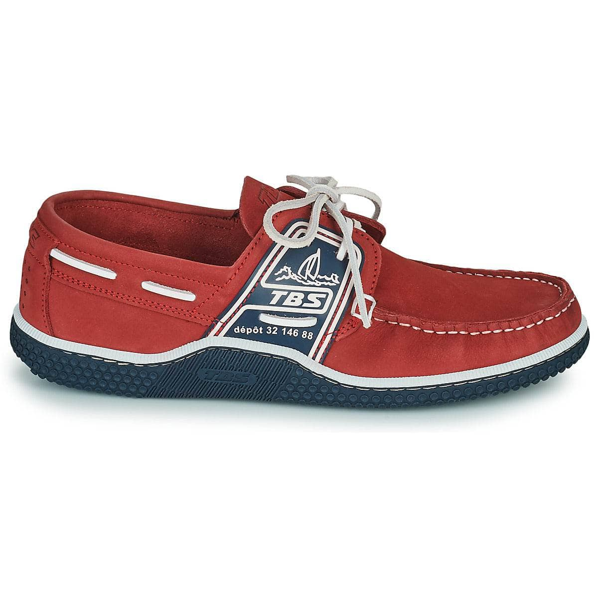 Scarpe Uomo TBS  GLOBEK  Rosso