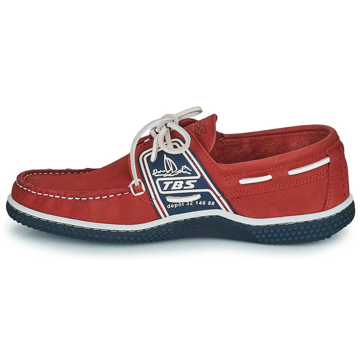 Scarpe Uomo TBS  GLOBEK  Rosso