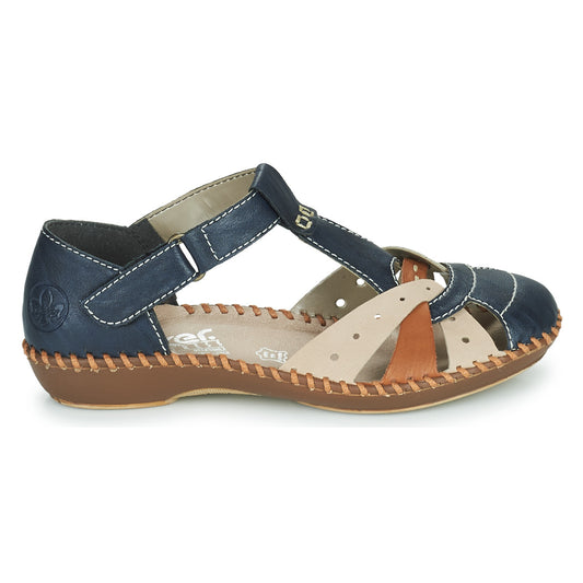 Ballerine Donna Rieker  BLUE  Blu