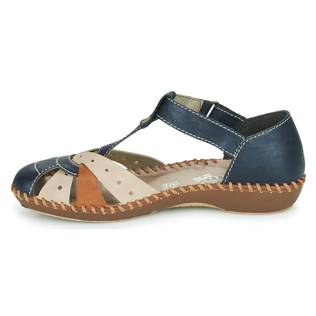 Ballerine Donna Rieker  BLUE  Blu